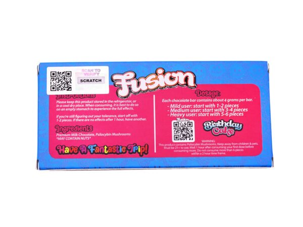 Fusion Birthday Cake 4g Chocolate