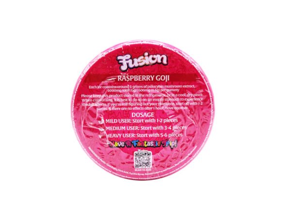 Fusion Raspberry Goji 6g Gummies